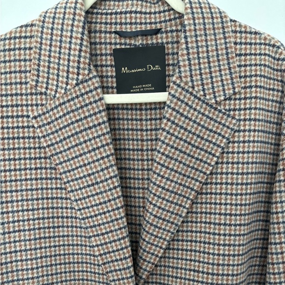 Massimo Dutti Jackets & Blazers - Massimo Dutti coat size large houndstooth